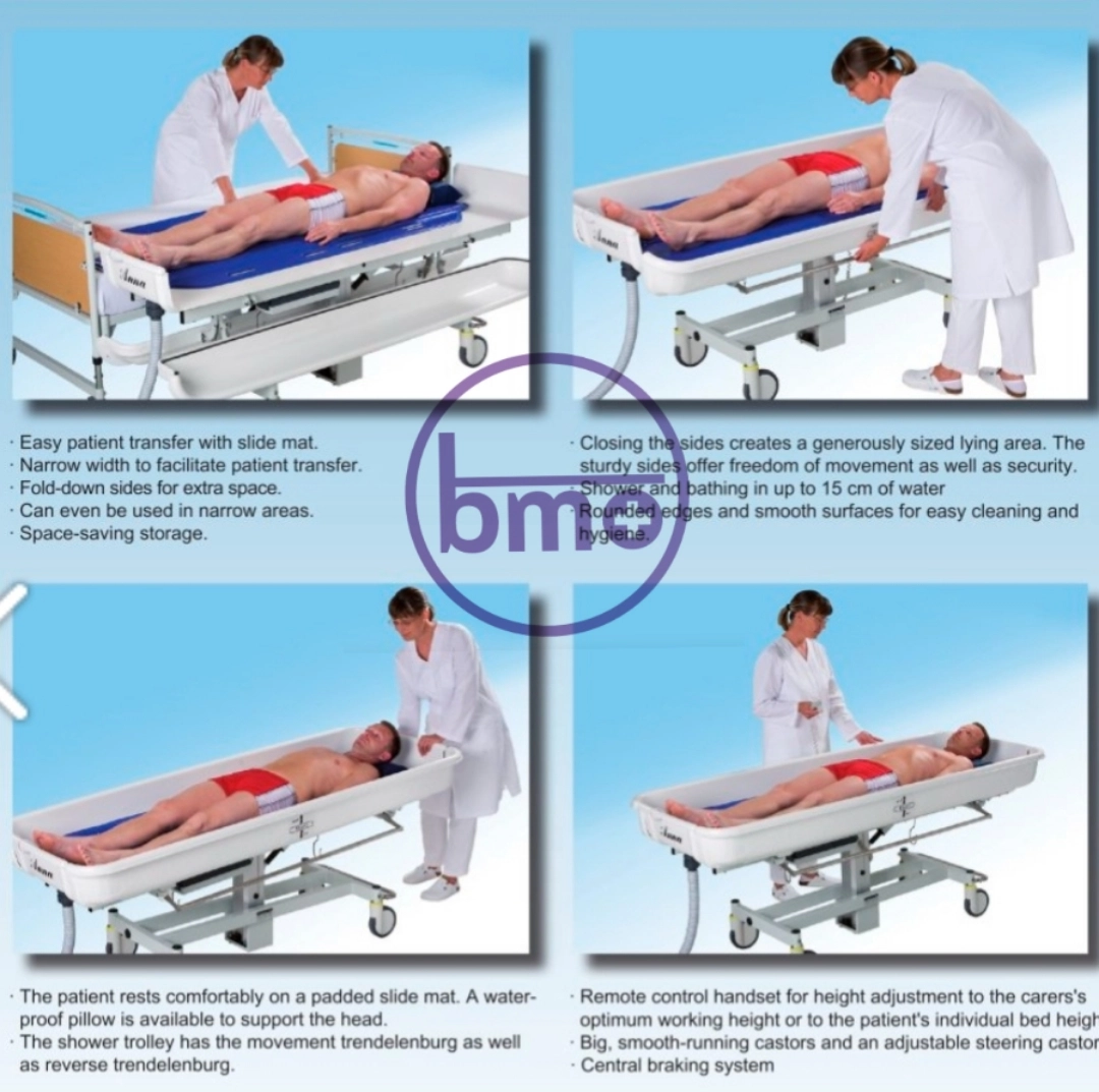 shower and bating trolley