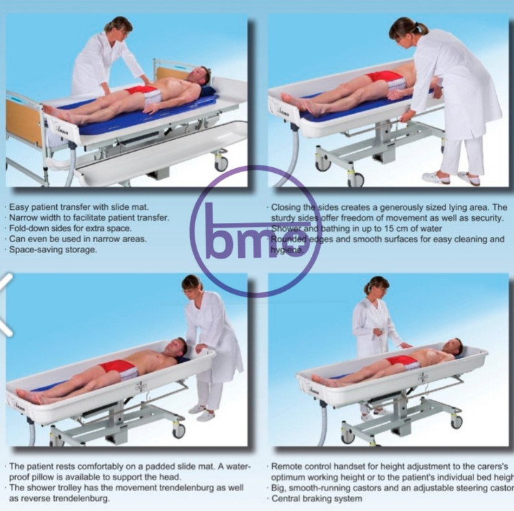 shower and bating trolley