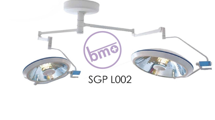 چراغ جراحی دو قمر هالوژن