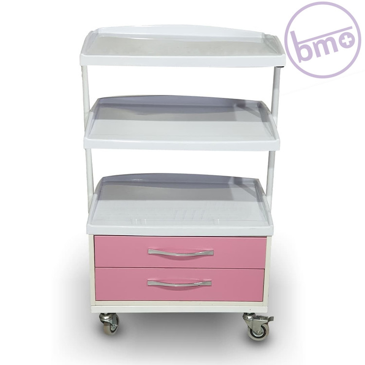 ترالی پزشکی زیبایی ۳طبقه