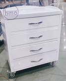 ترالی پزشکی زیبایی ۴ کشو