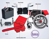 ویلچر برقی تاشو سبک