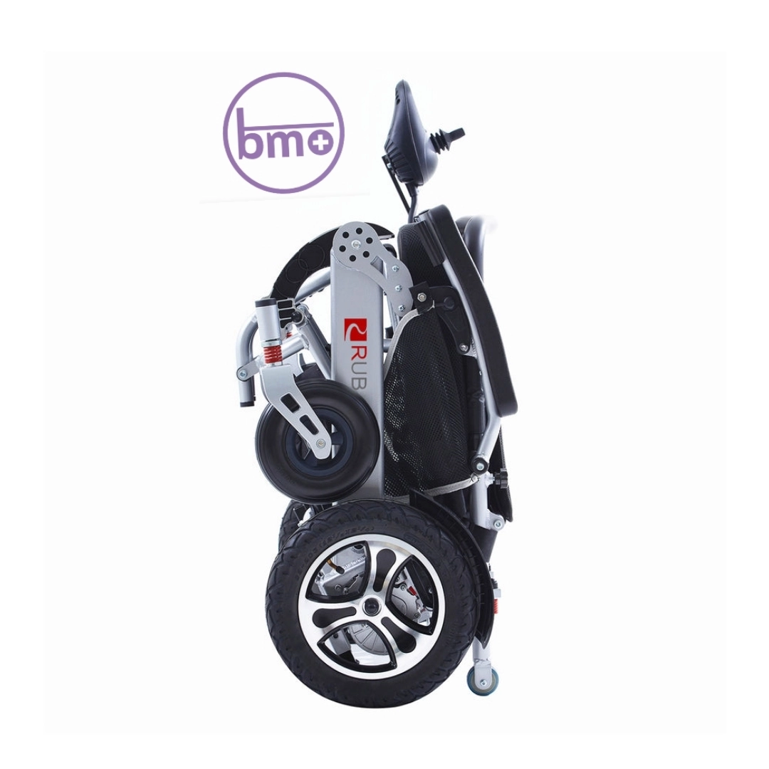 ویلچر برقی تاشو سبک مقاوم (Rubicon) مدل DX17