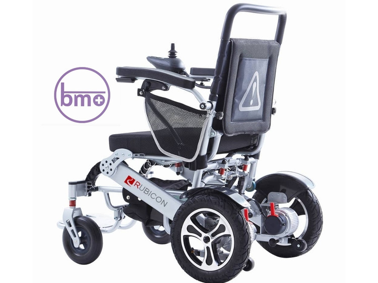 ویلچر برقی تاشو سبک مقاوم (Rubicon) مدل DX17