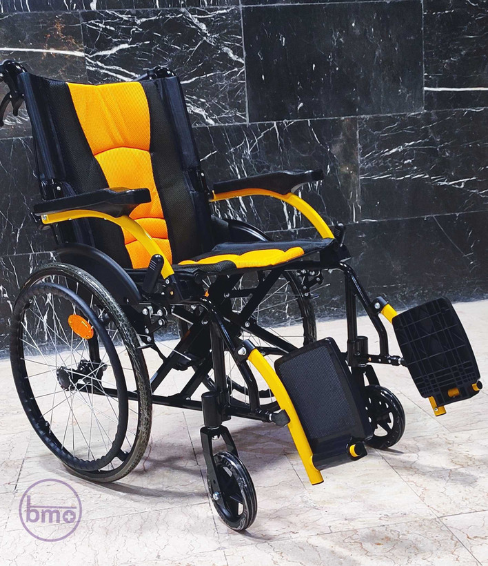 ویلچر تاشو آلومینیومی سبک وارداتی مدل Poylin P807