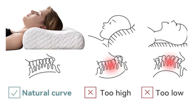 خرید بالشت طبی مموری فوم