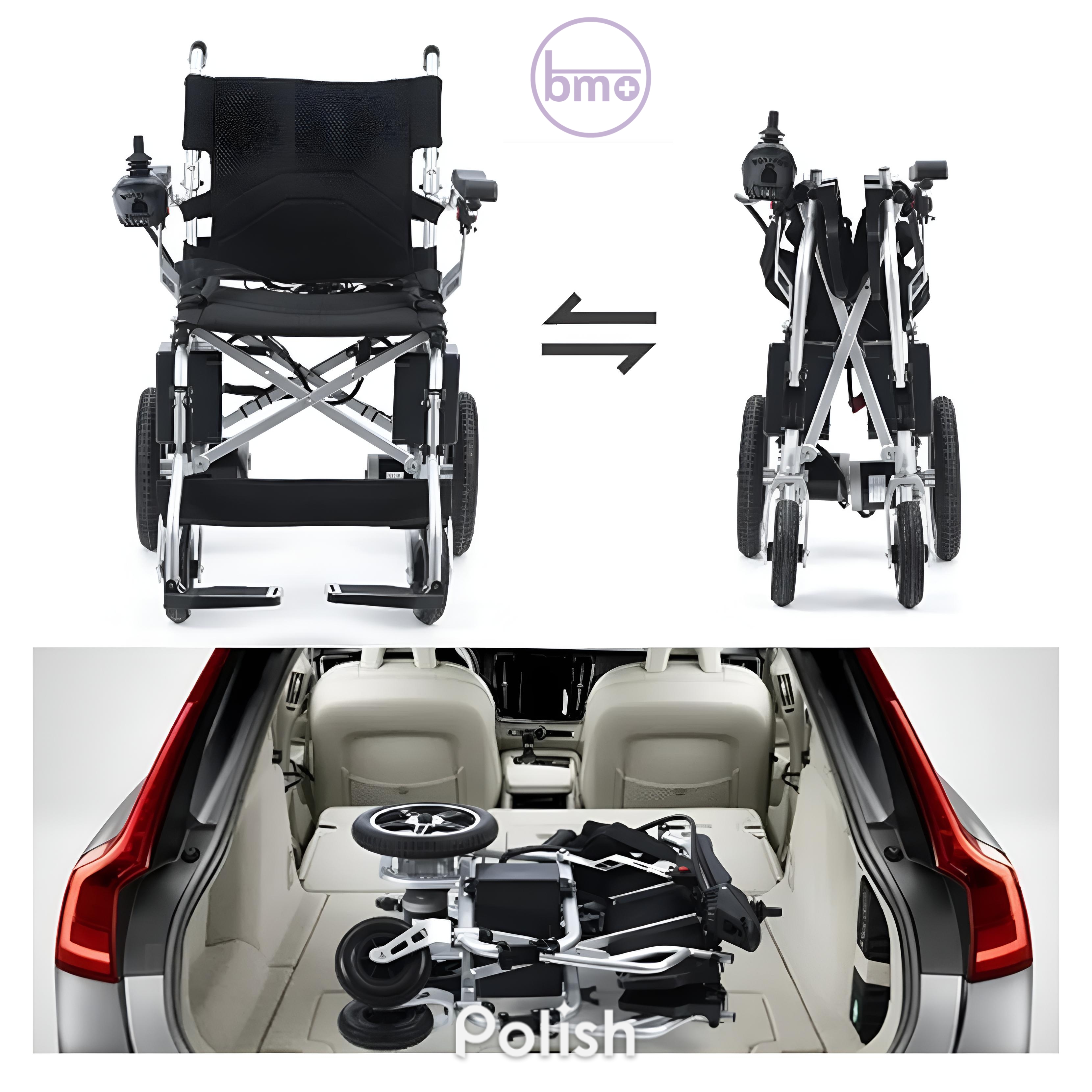 ویلچر برقی تاشو سبک خارجی