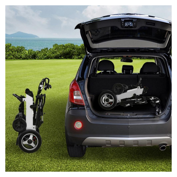 بهترین ویلچر برقی تاشو