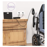 ویلچر برقی تاشو