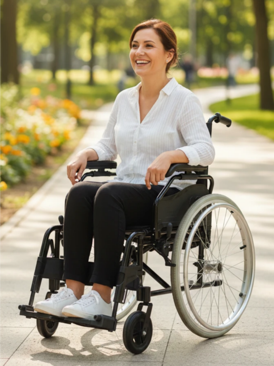 ویلچر تاشو ارتوپدی سبک