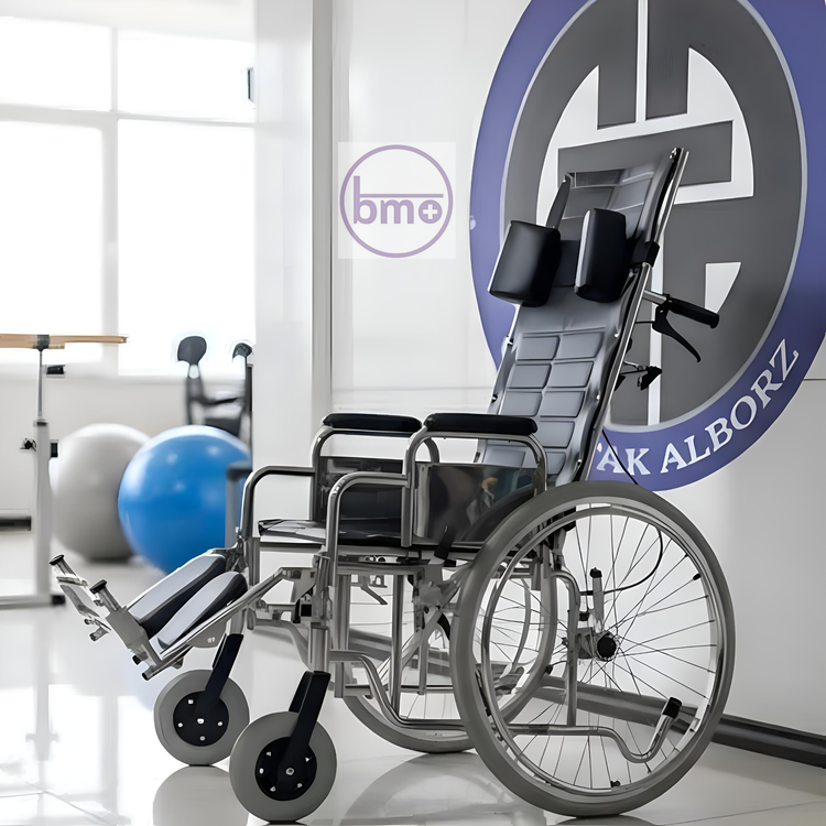 ویلچر برانکاردی تمام استیل A&I مدل RW2212