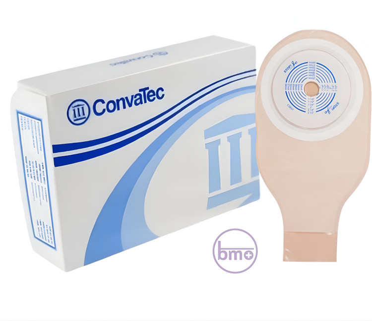 کیسه کلستومی و ایلئوستومی یکتکه تهباز مات کانوآتک ConvaTec Active Life کد 22773؛ سایز استاندارد ۱۹ تا ۶۴ میلیمتر